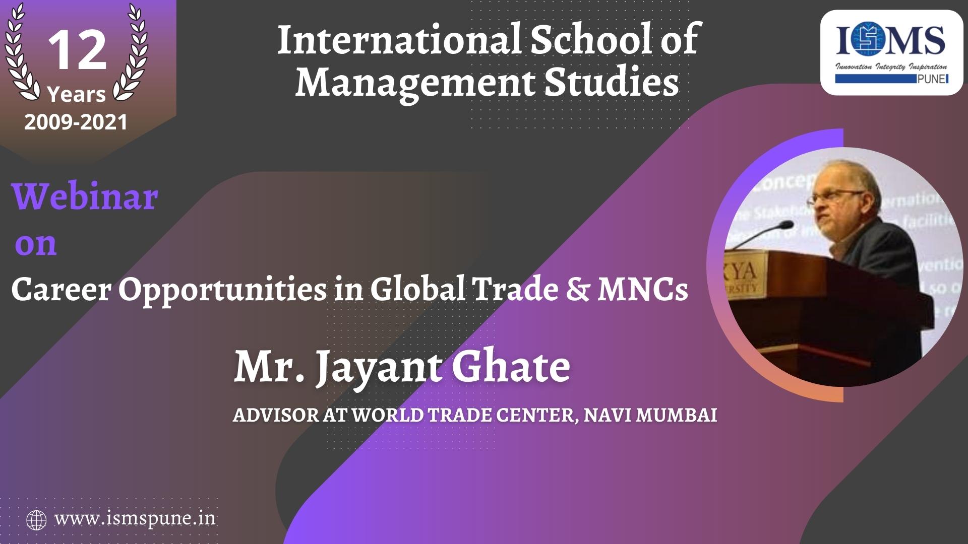 Career Opportunities in Global Trade & MNCs